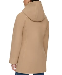 Tommy Hilfiger Women's Hooded Button-Front Coat, Created for Macy's