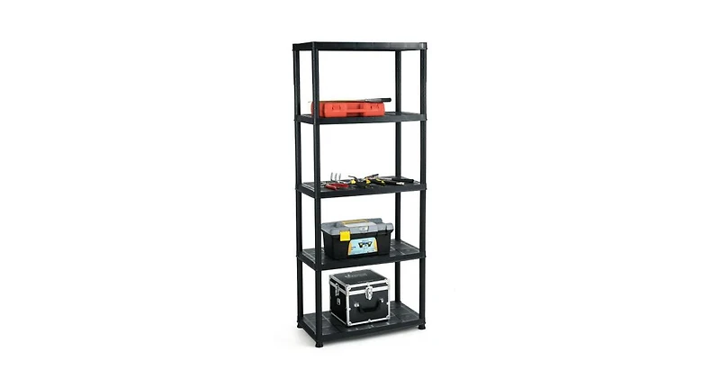 Slickblue 5-Tier Storage Shelving Unit Heavy Duty Rack for Kitchen Room Garage to Save Space