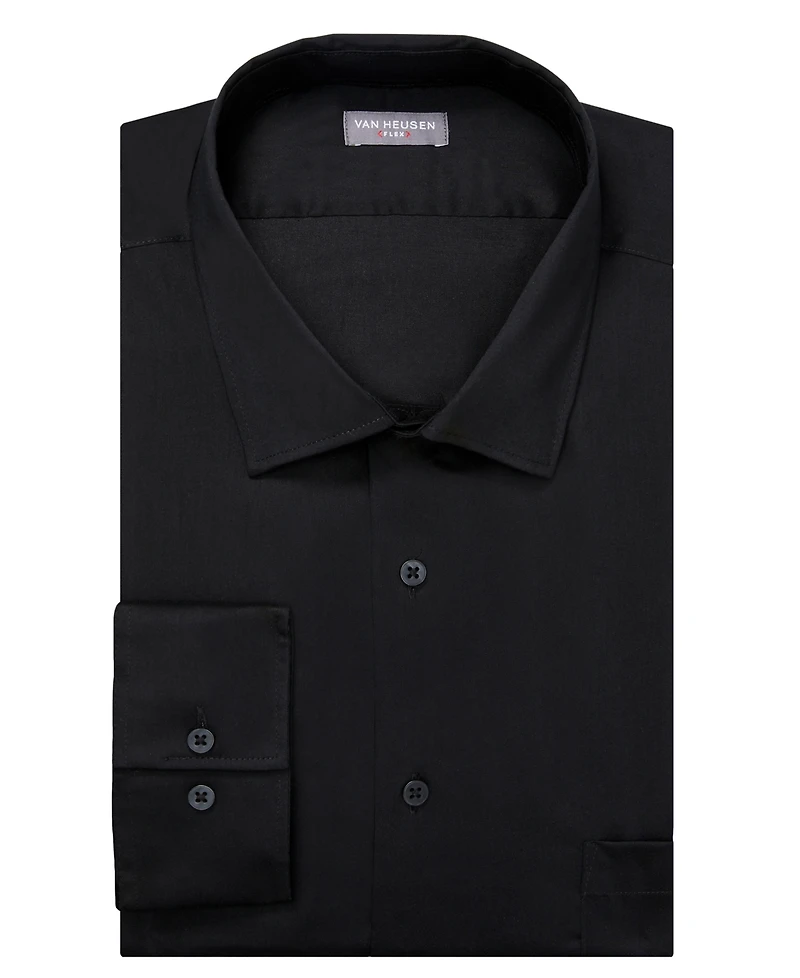 Van Heusen Big Men's Ultra Wrinkle Free Solid Dress Shirt