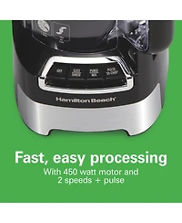 Hamilton Beach Stack & Snap 10 Cup Food Processor - 70723G