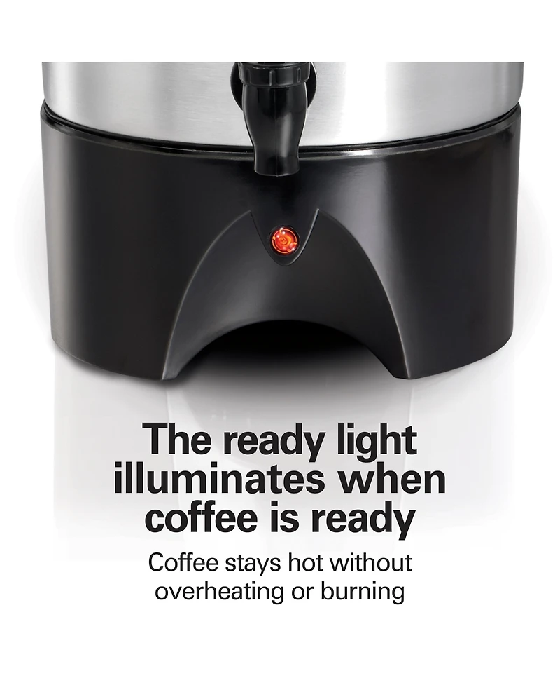 Hamilton Beach Coffee Urn, 45 Cup Capacity - 40515G