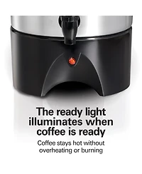 Hamilton Beach Coffee Urn, 45 Cup Capacity - 40515G