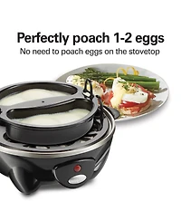 Hamilton Beach 3-in-1 Egg Cooker with 14 Egg Capacity - 25508G