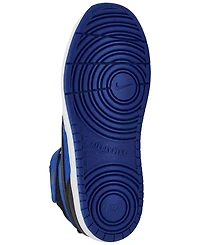 Nike Little Boys' Court Borough Mid 2 Fastening Strap Casual Sneakers from Finish Line