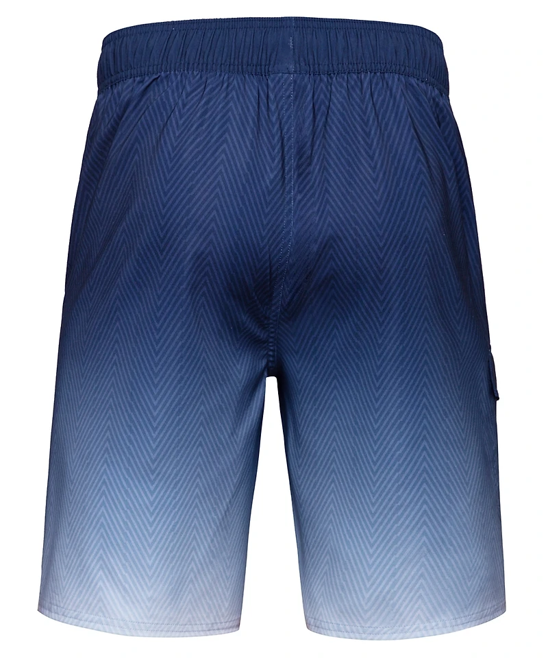 Rokka&Rolla Men's 9" No Liner Board Shorts Elastic Waist Quick Dry Swim Trunks