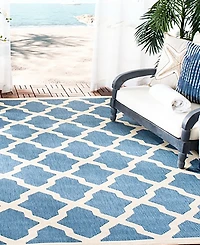 Safavieh Courtyard CY6903 and Beige 8' x 11' Sisal Weave Outdoor Area Rug