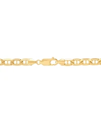 Lightweight Polished Mariner Link 24" Chain Necklace (5.5MM) in 14k Gold