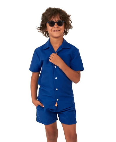 OppoSuits Little Boys 2 Pc Summer Shirt and Shorts Set