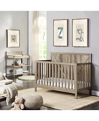 Suite Bebe Barnside 4-in-1 Convertible Crib Vintage Chestnut