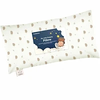 KeaBabies Toddler Buddy Pillow with Pillowcase, 10X18 Soft Cotton Pillows for Sleeping