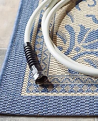 Safavieh Courtyard CY0901 Natural and 5'3" x 7'7" Outdoor Area Rug