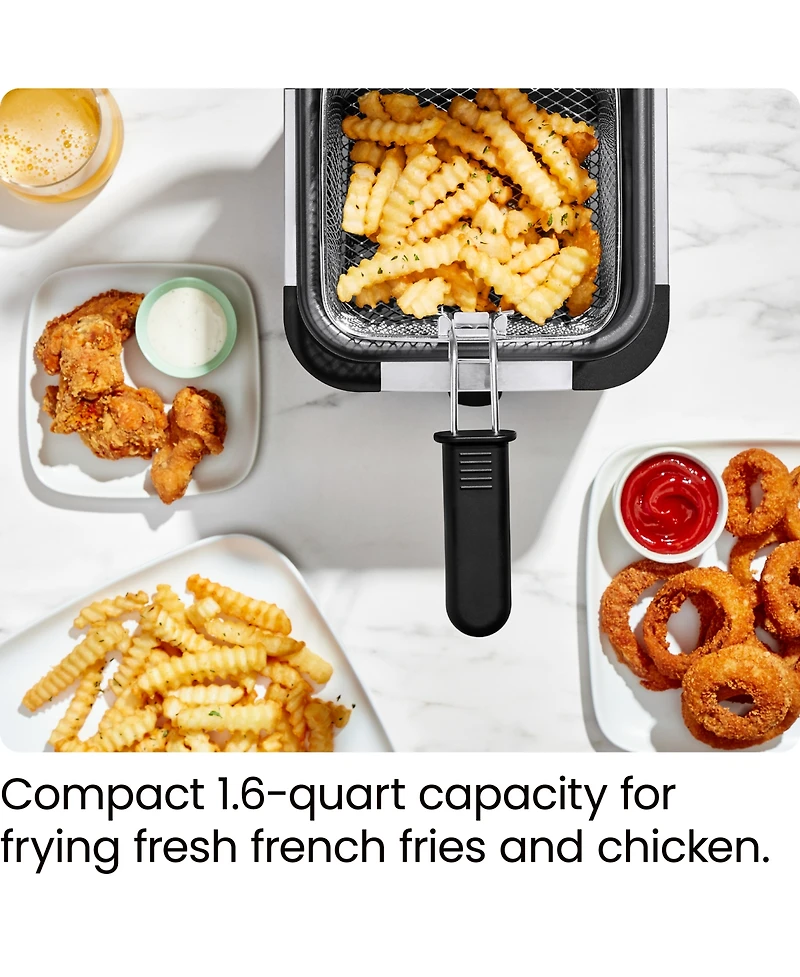 Chefman Fry Guy 1.5 Liter Deep Fryer w/ Temperature Control