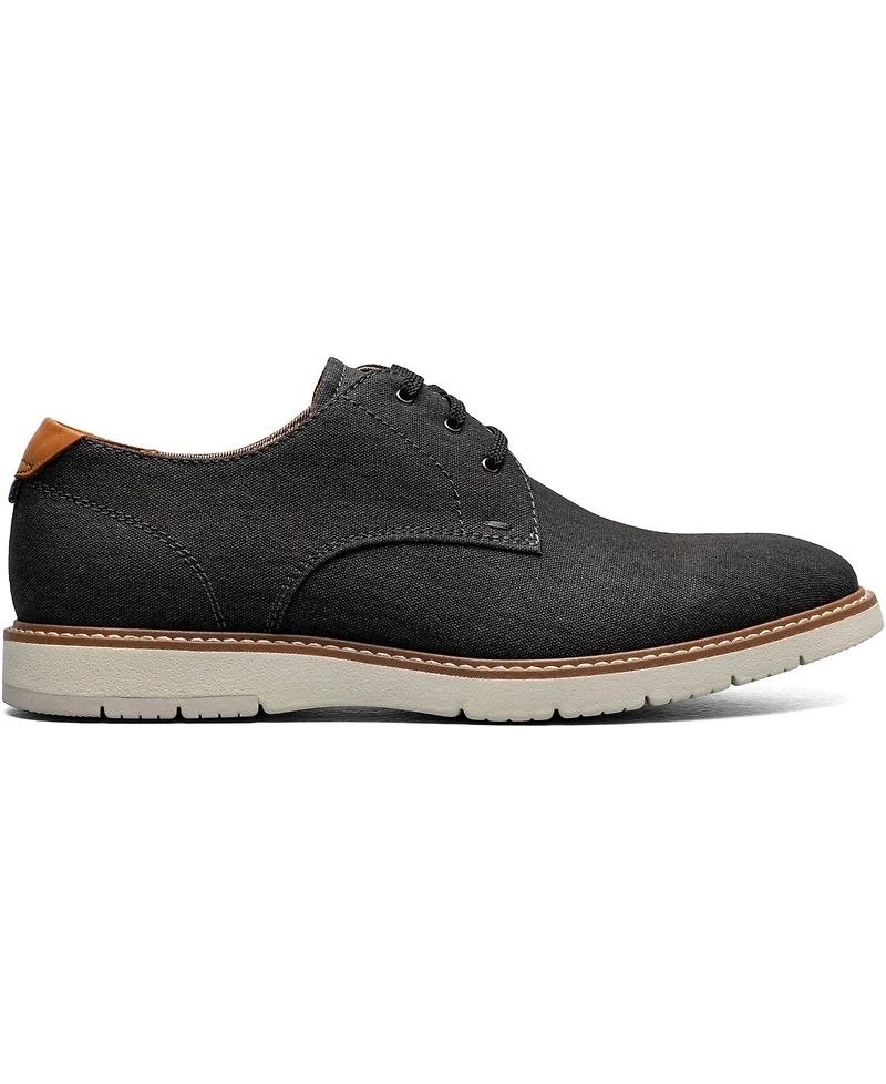 Florsheim Men's Vibe Canvas Plain Toe Oxford Dress Shoe