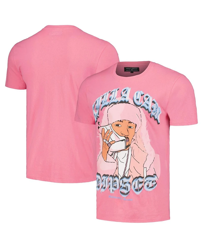 Reason Unisex Pink The Diplomats Killa Cam T-Shirt