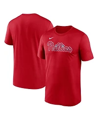 Nike Men's Red Philadelphia Phillies Fuse Legend T-Shirt