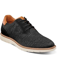 Florsheim Men's Vibe Knit Plain Toe Oxford Dress Casual Sneaker