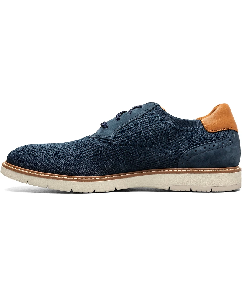 Florsheim Men's Vibe Knit Plain Toe Oxford Dress Casual Sneaker