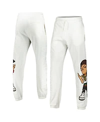 Virtual Thread Unisex White The Boondocks Big Face Riley Joggers