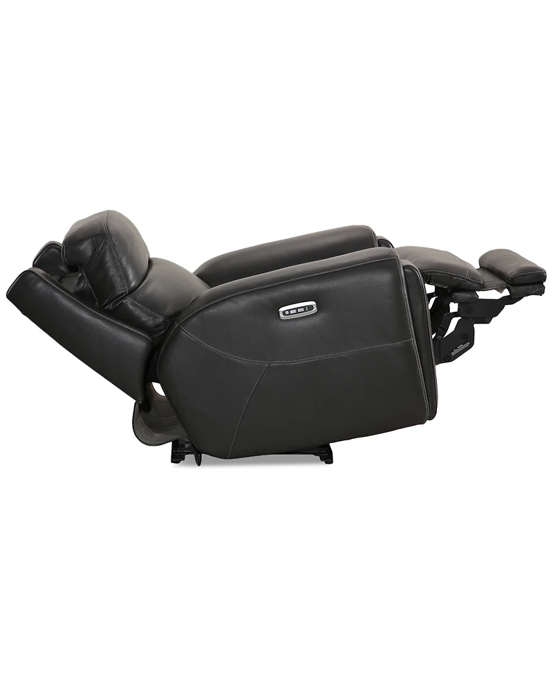 Varsani 40" Zero Gravity Leather Recliner, Created for Macy's