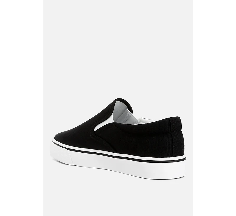 London Rag Laszlo Canvas Slip On Sneakers