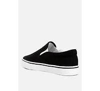 London Rag Laszlo Canvas Slip On Sneakers