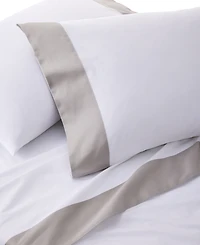 Closeout! Hotel Collection Italian Percale Sateen Cuff 4-Pc. Sheet Set, Queen, Exclusively at Macy's