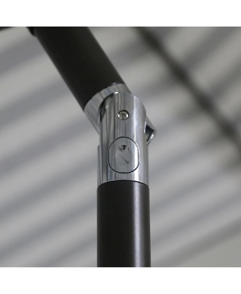 WestinTrends 9 Ft Outdoor Patio Market Umbrella with Tilt and Crank