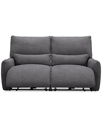Olper 2-Pc. Fabric Zero Wall Sofa with 2 Power Recliners, Created for Macy's