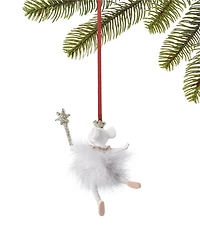 Holiday Lane Ballet Mouse in Tinsel Skirt Ornament, Exclusively at Macy's