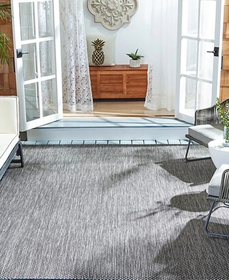 Safavieh Courtyard CY8521 and Beige 5'3" x 7'7" Sisal Weave Outdoor Area Rug