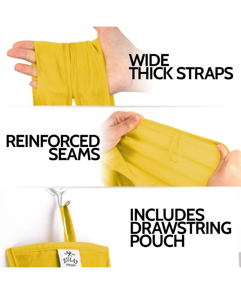 5 Pack 50 Pound Reusable Grocery Bags - With Handles