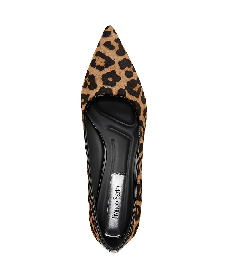 Franco Sarto Women's Kalsa Kitten Heel Pointed Toe Dress Pumps