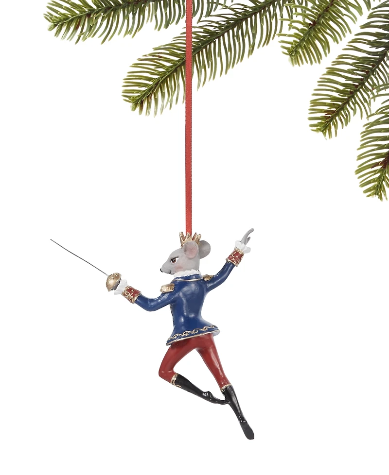 Holiday Lane Ballet Mouse Maestro Ornament, Exclusively at Macy's