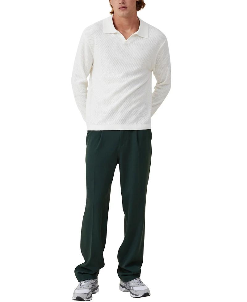 Cotton On Men's Relaxed Pleated Pant
