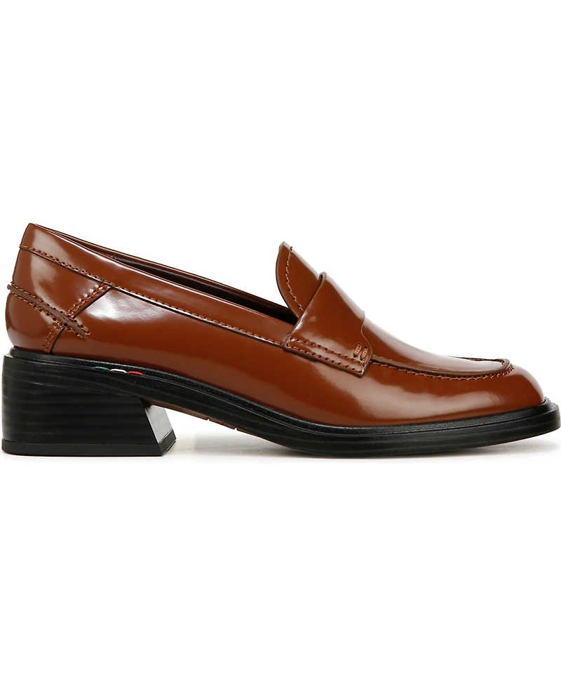 Franco Sarto Women's Gabriella Block Heel Loafers