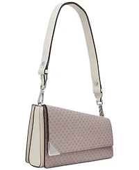 Calvin Klein Basalt Asymmetric Mini Signature Convertible Shoulder