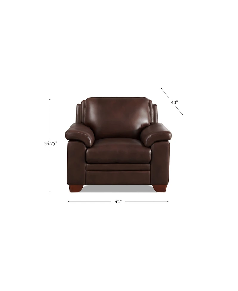 Magnum 42" Top Grain Leather Chair