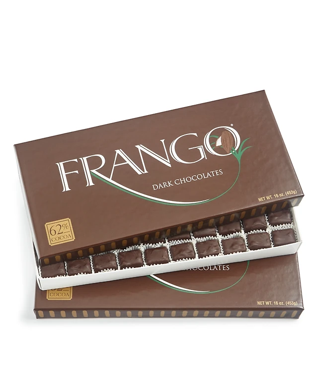 Frango Chocolates Lb Dark Cocoa Box of Chocolates, Pack