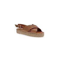 Alohas Women's Crossed Leather Sandals