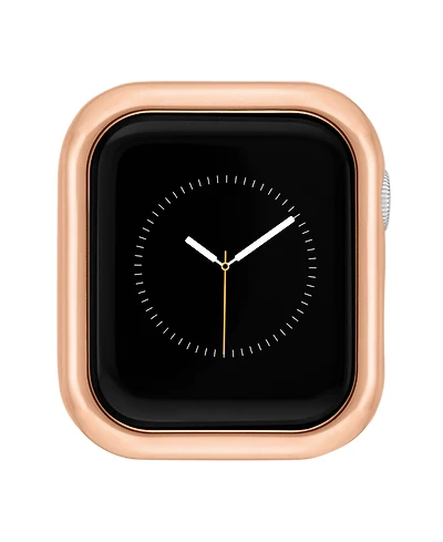 Anne Klein Women's Rose Gold-Tone Alloy Protective Case designed for 40mm Apple Watch