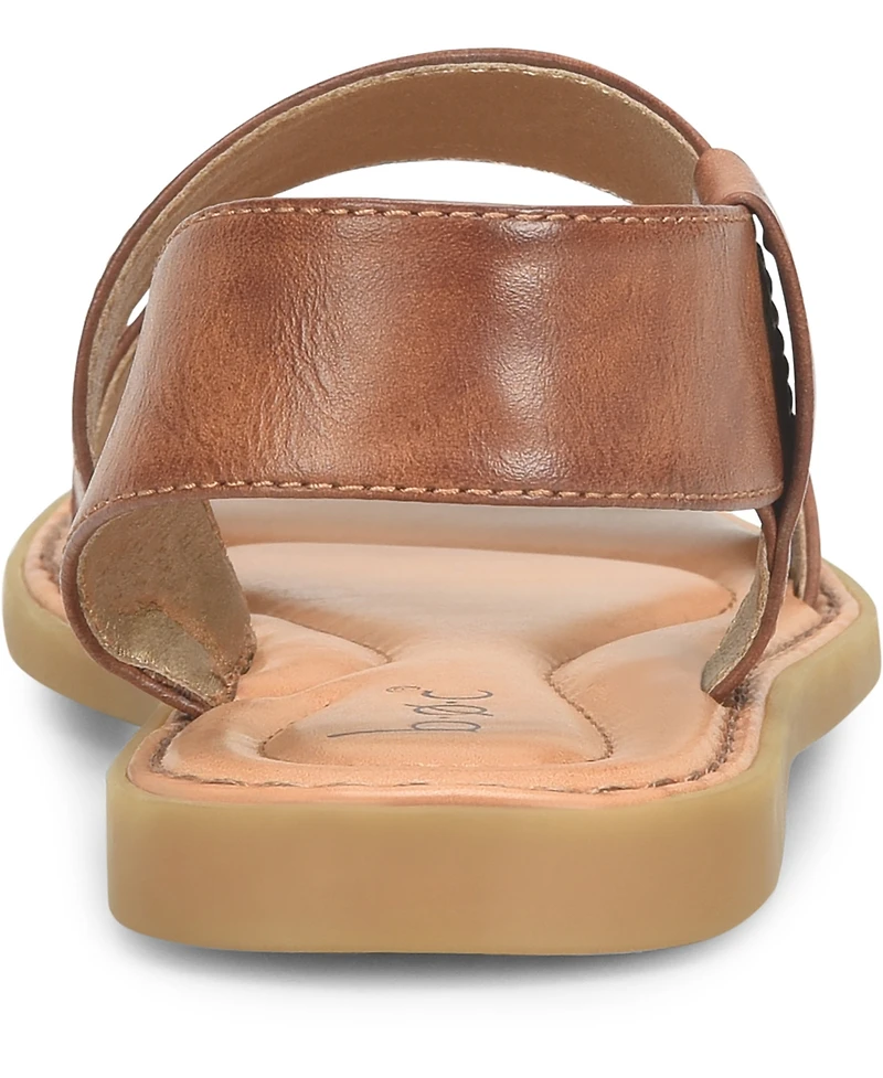 b.o.c. Women's Kacee Criss Cross Flat Comfort Sandals
