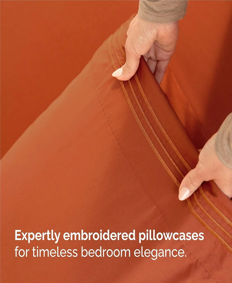 Piece Deep Pocket Microfiber (Muted, Vibrant, Heathered) Sheet Set