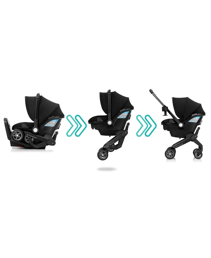 Evenflo Shyft Dualride Infant Car Seat and Stroller Combo