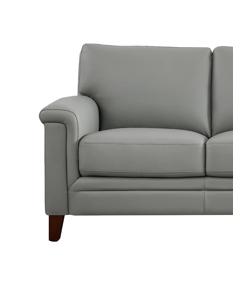 Westcott 62" Top Grain Leather Loveseat