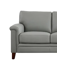 Westcott 62" Top Grain Leather Loveseat