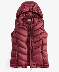 Charter Club Women's Packable Hooded Puffer Vest