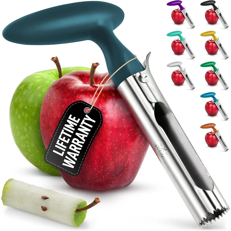 Zulay Kitchen Durable Stainless Steel Premium Apple Corer Remover