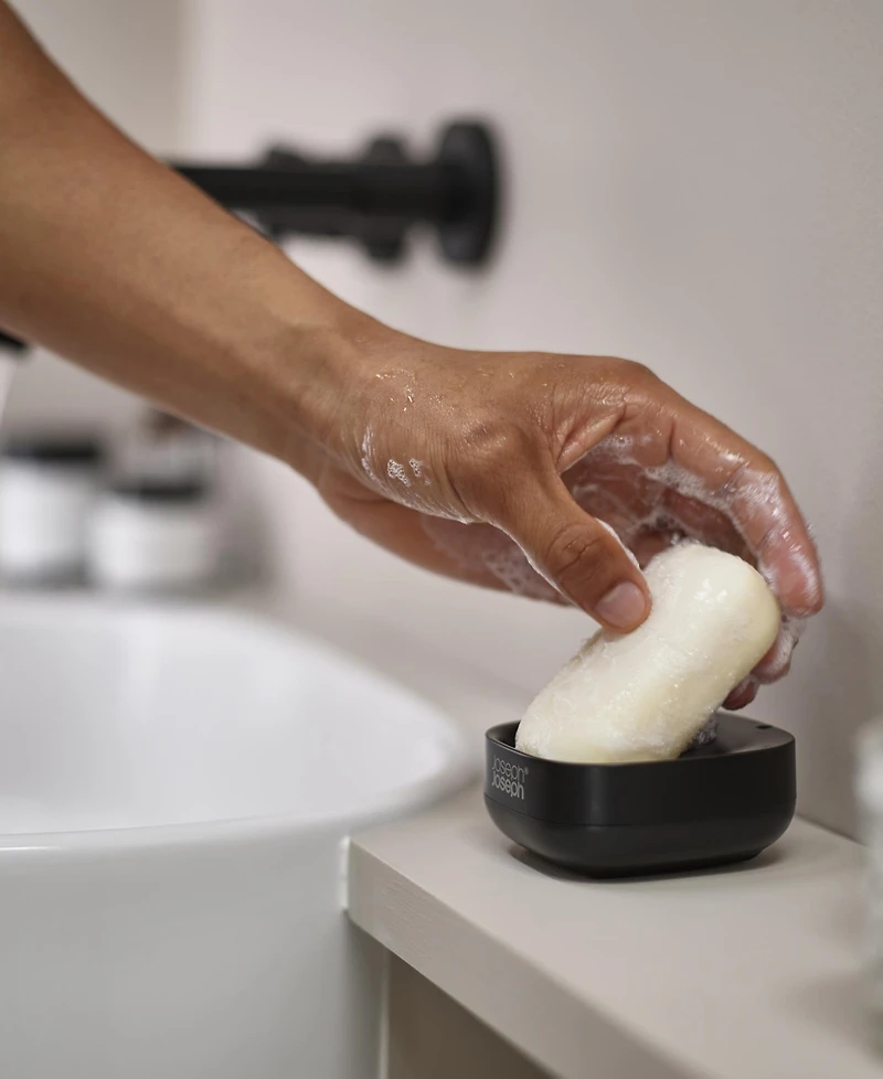 Joseph Joseph Matte Slim Compact Angled Soap Dish