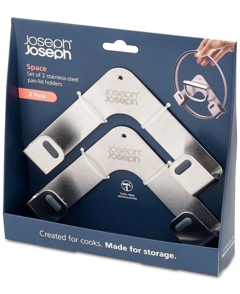 Joseph Joseph 2-Pk. Space Stainless Steel Pan Lid Holders