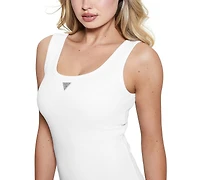 Guess Women's Sleeveless Ribbed Scoop-Neck Tank Dress